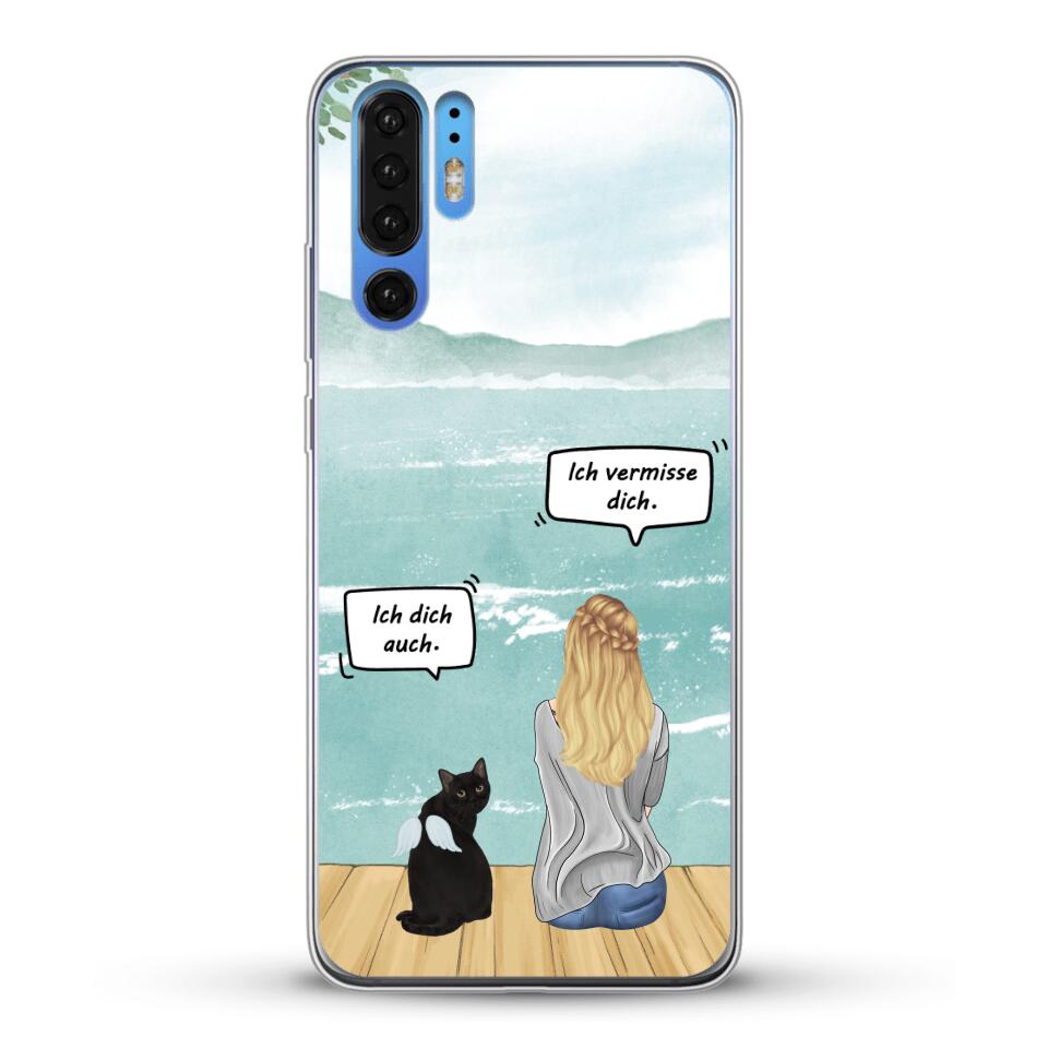 Katzenmama vermisst dich - Individuelle Handyhülle