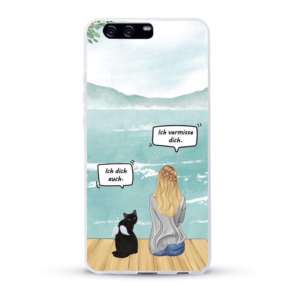 Katzenmama vermisst dich - Individuelle Handyhülle