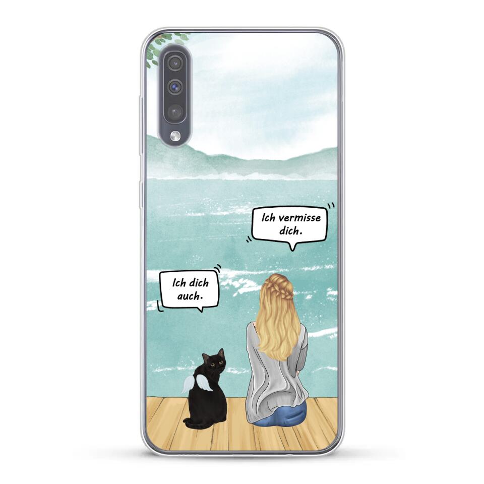 Katzenmama vermisst dich - Individuelle Handyhülle