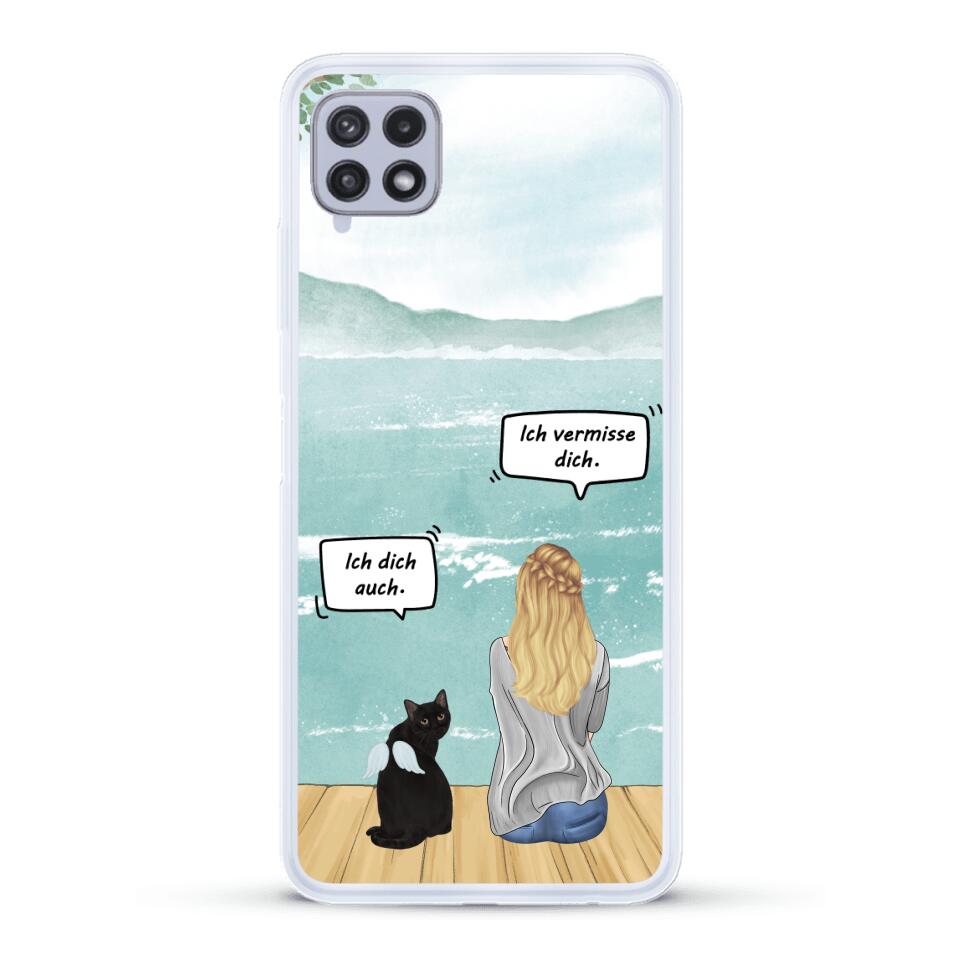 Katzenmama vermisst dich - Individuelle Handyhülle