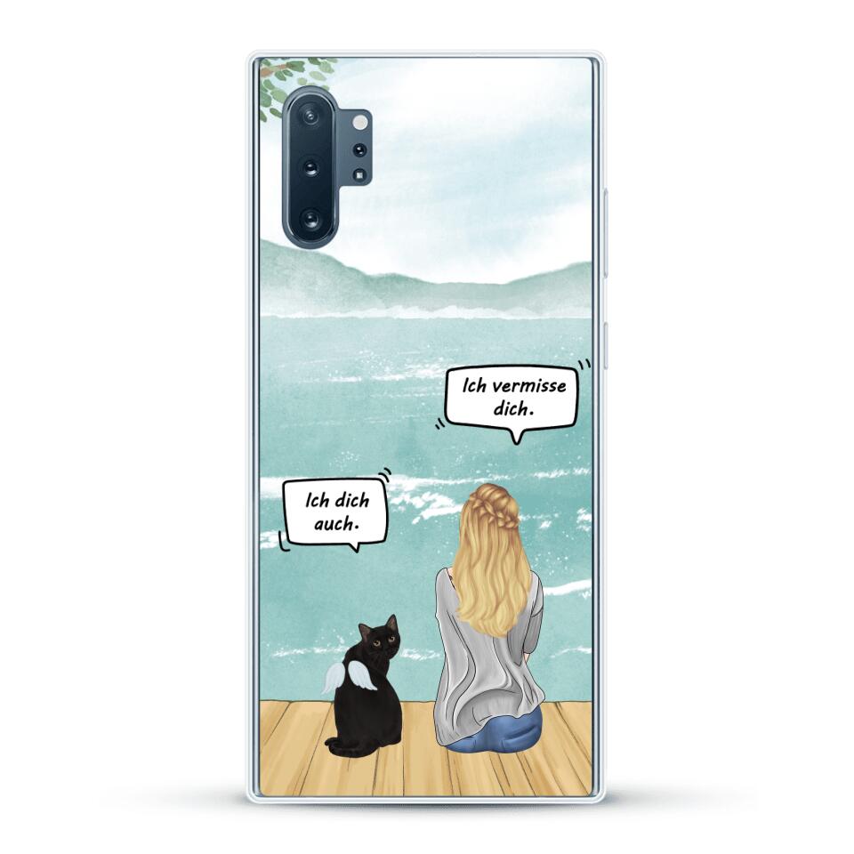 Katzenmama vermisst dich - Individuelle Handyhülle