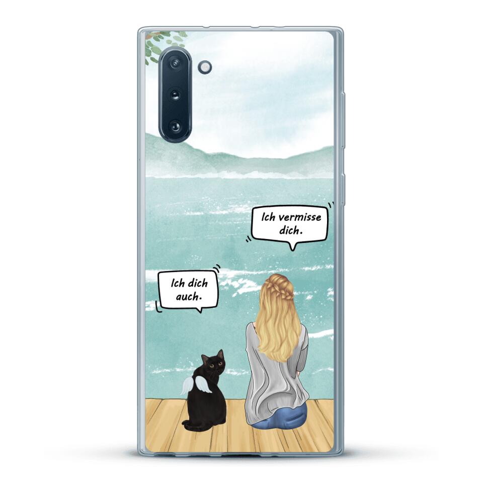 Katzenmama vermisst dich - Individuelle Handyhülle