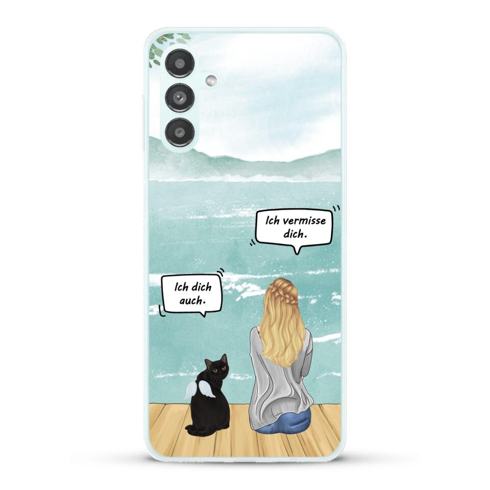 Katzenmama vermisst dich - Individuelle Handyhülle