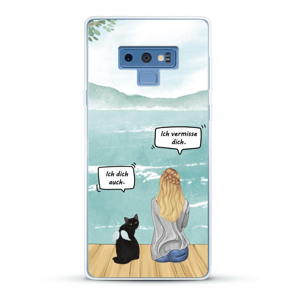 Katzenmama vermisst dich - Individuelle Handyhülle