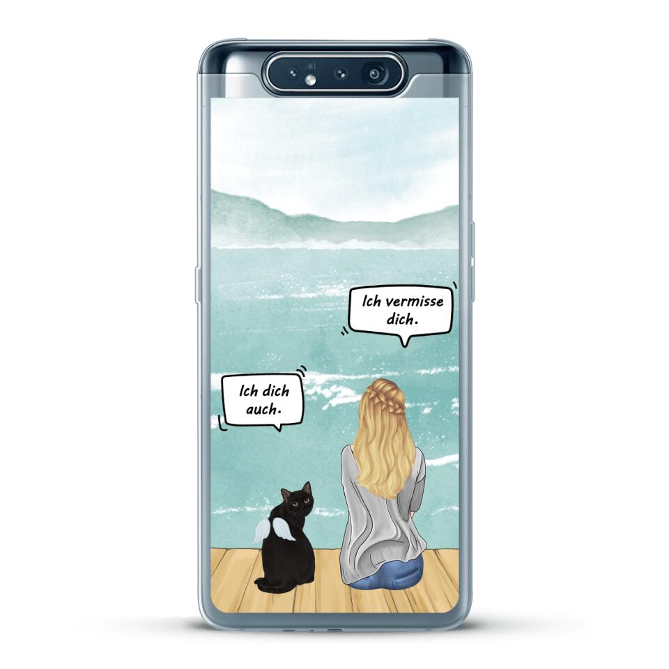 Katzenmama vermisst dich - Individuelle Handyhülle