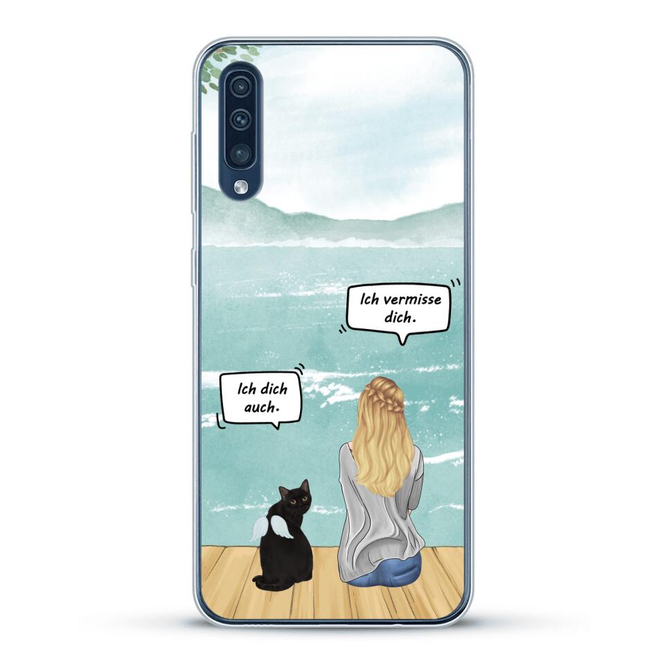 Katzenmama vermisst dich - Individuelle Handyhülle