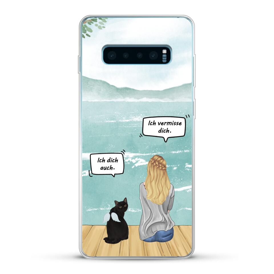 Katzenmama vermisst dich - Individuelle Handyhülle