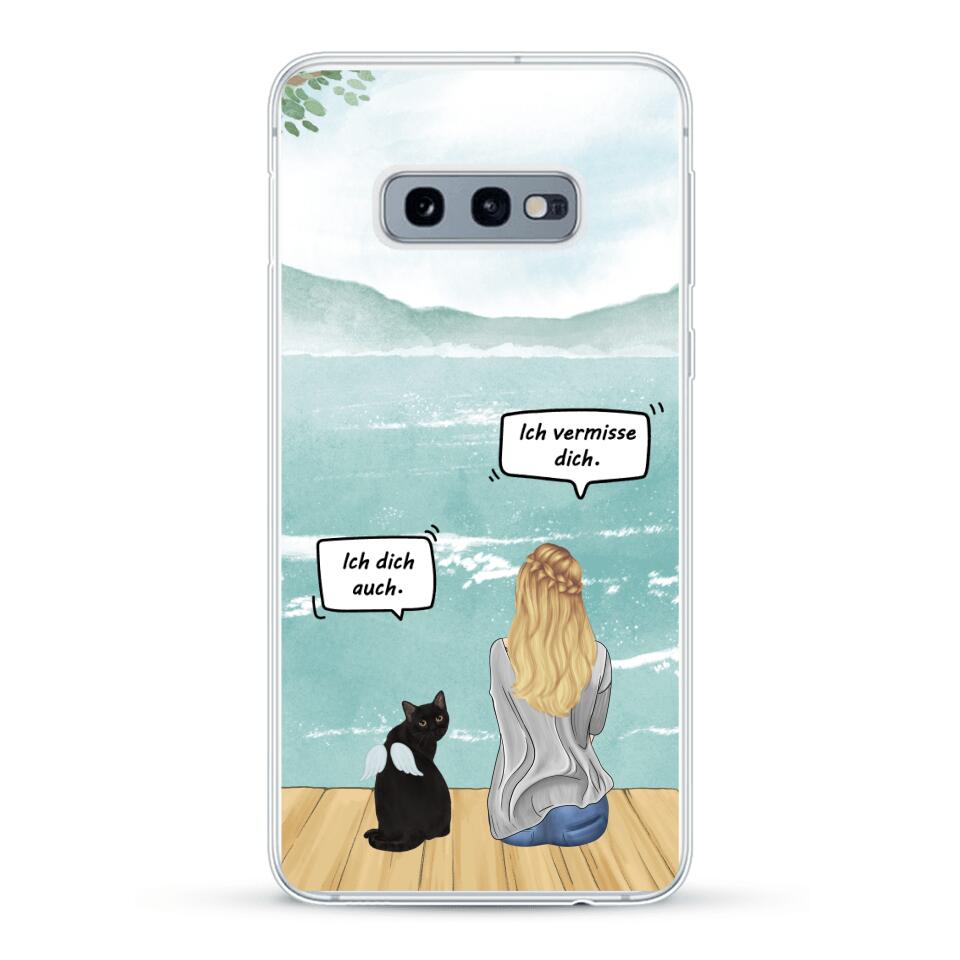 Katzenmama vermisst dich - Individuelle Handyhülle
