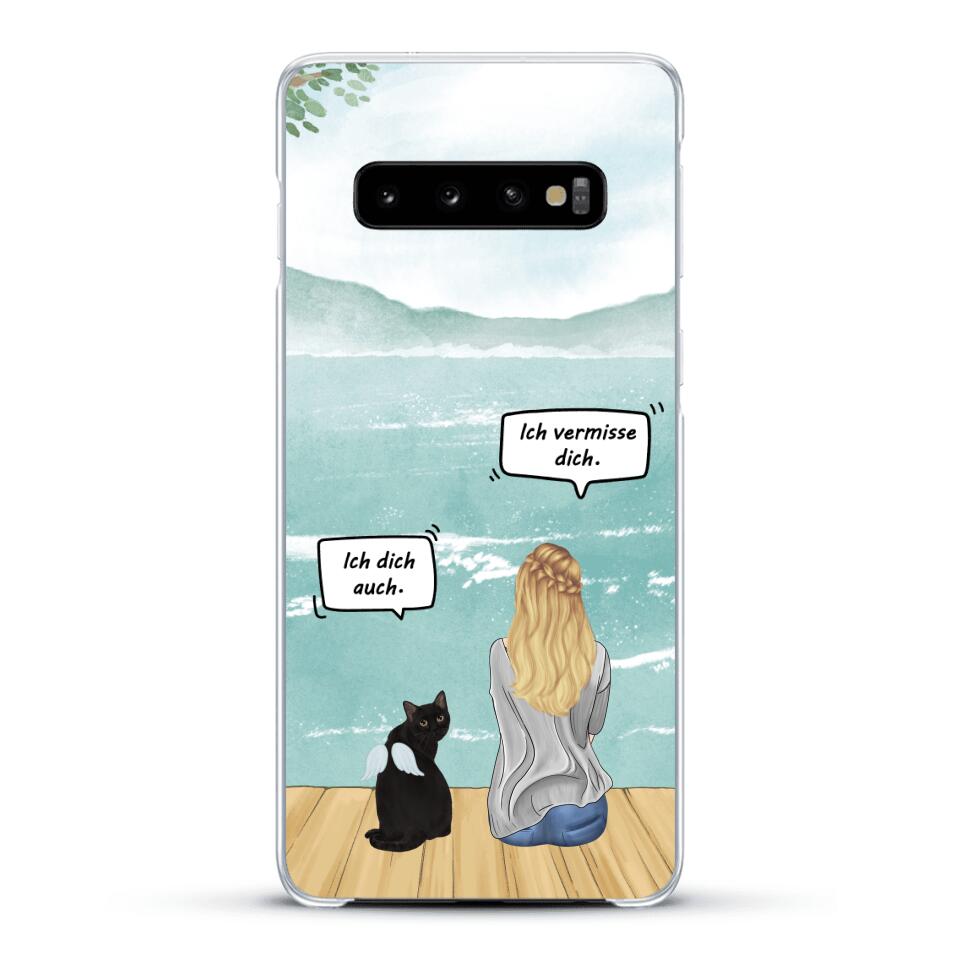 Katzenmama vermisst dich - Individuelle Handyhülle