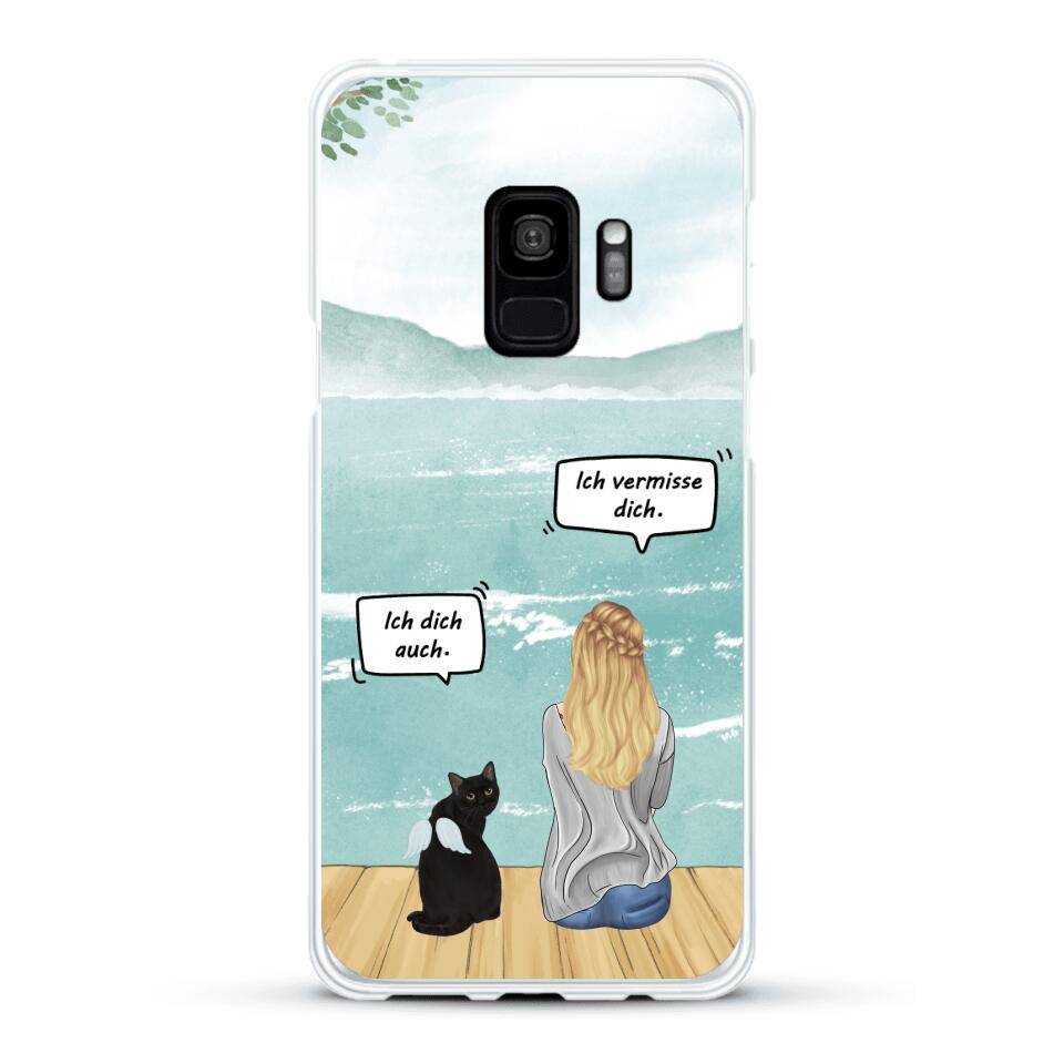 Katzenmama vermisst dich - Individuelle Handyhülle