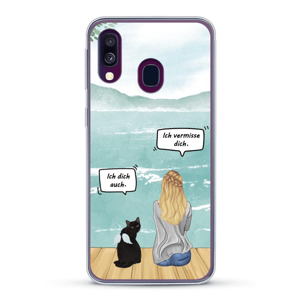 Katzenmama vermisst dich - Individuelle Handyhülle