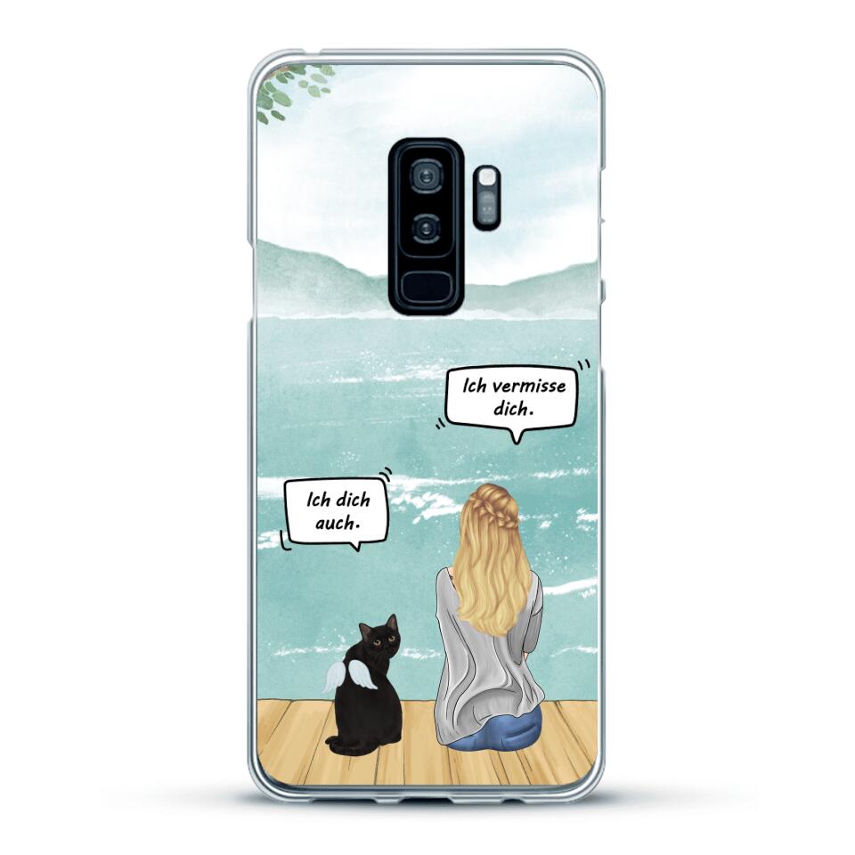 Katzenmama vermisst dich - Individuelle Handyhülle