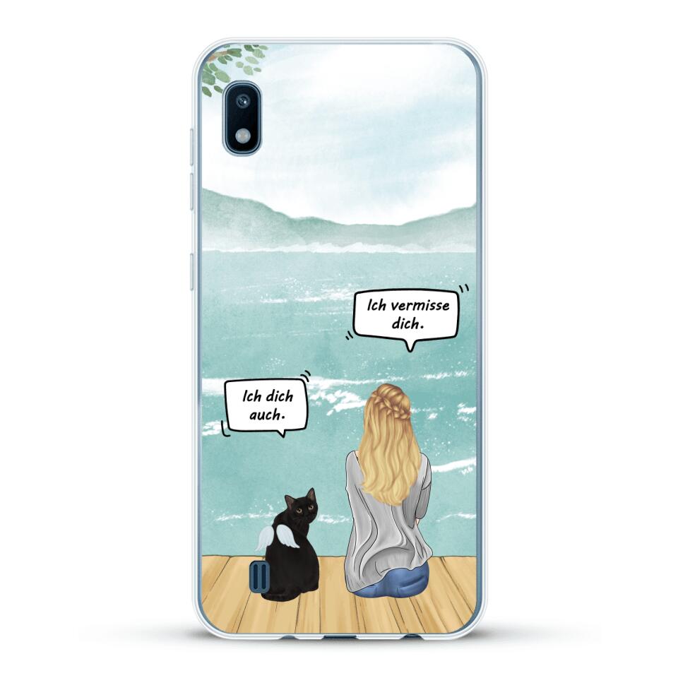 Katzenmama vermisst dich - Individuelle Handyhülle