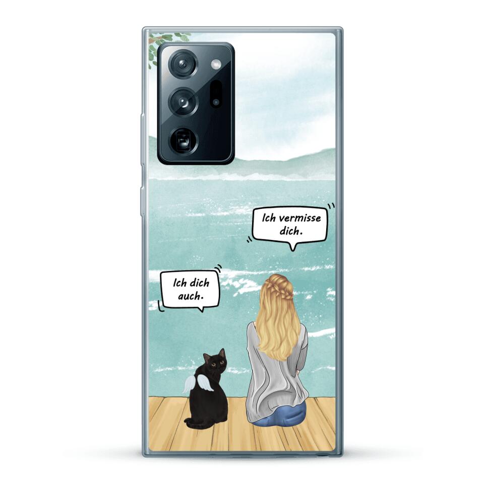 Katzenmama vermisst dich - Individuelle Handyhülle