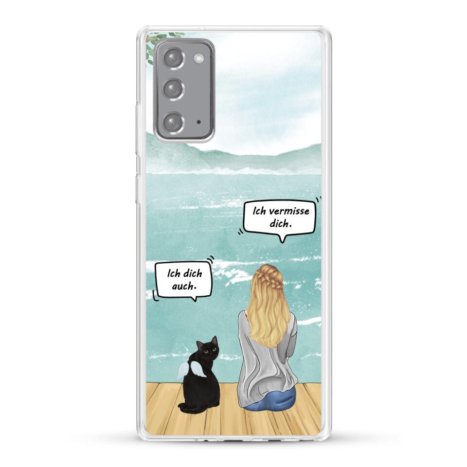 Katzenmama vermisst dich - Individuelle Handyhülle