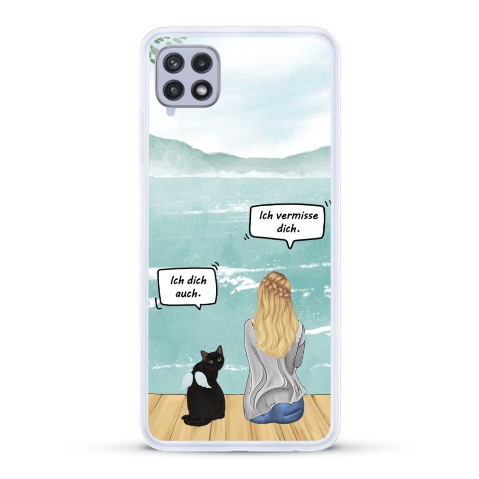 Katzenmama vermisst dich - Individuelle Handyhülle