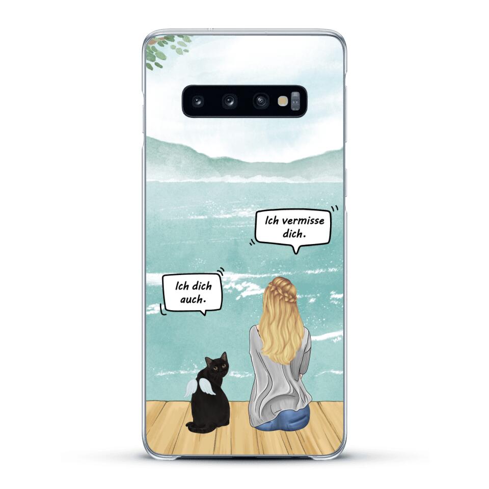 Katzenmama vermisst dich - Individuelle Handyhülle