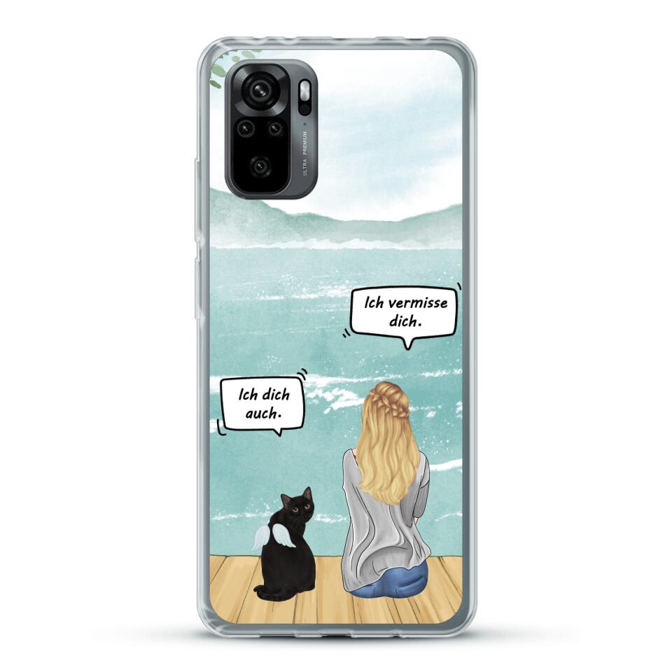 Katzenmama vermisst dich - Individuelle Handyhülle