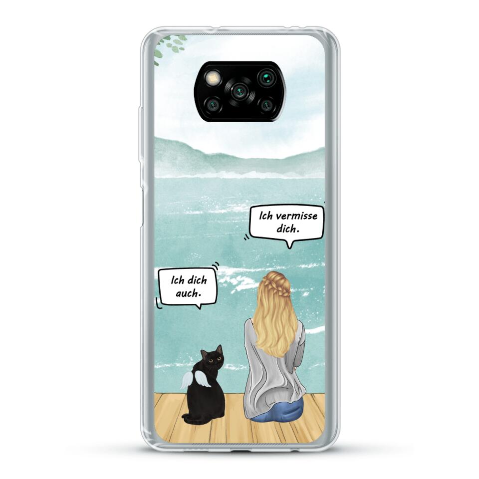 Katzenmama vermisst dich - Individuelle Handyhülle